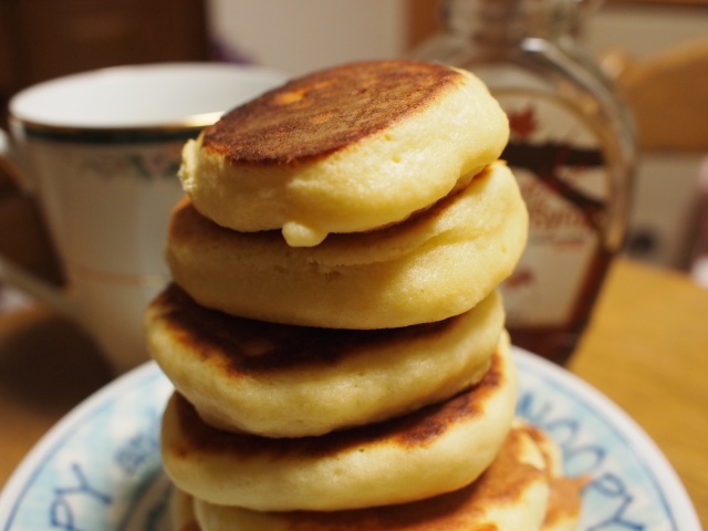 もっちりした食感が美味しい ふわふわ強力粉パンケーキ No 東京こなものカフェ メン パン お土産のブログ