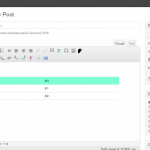 WordPressのテーブル作表はこのプラグイン！ Editor Extender