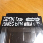 これでキズにならない！ AtermWM3800Rのケース Crystal Case for NEC モバイルWiMAXルータ Aterm WM3800R ブライトンネット