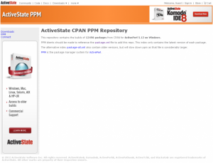 ActiveState CPAN PPM Repository
