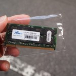 アキバにLet’s note CF-S8のノート用メモリ2GB（DDR2-800 PC-6400）をジャンク市で買ってきたの巻